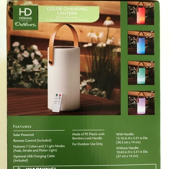 New HD Designs Color Changing Lantern - Picture 4 of 7